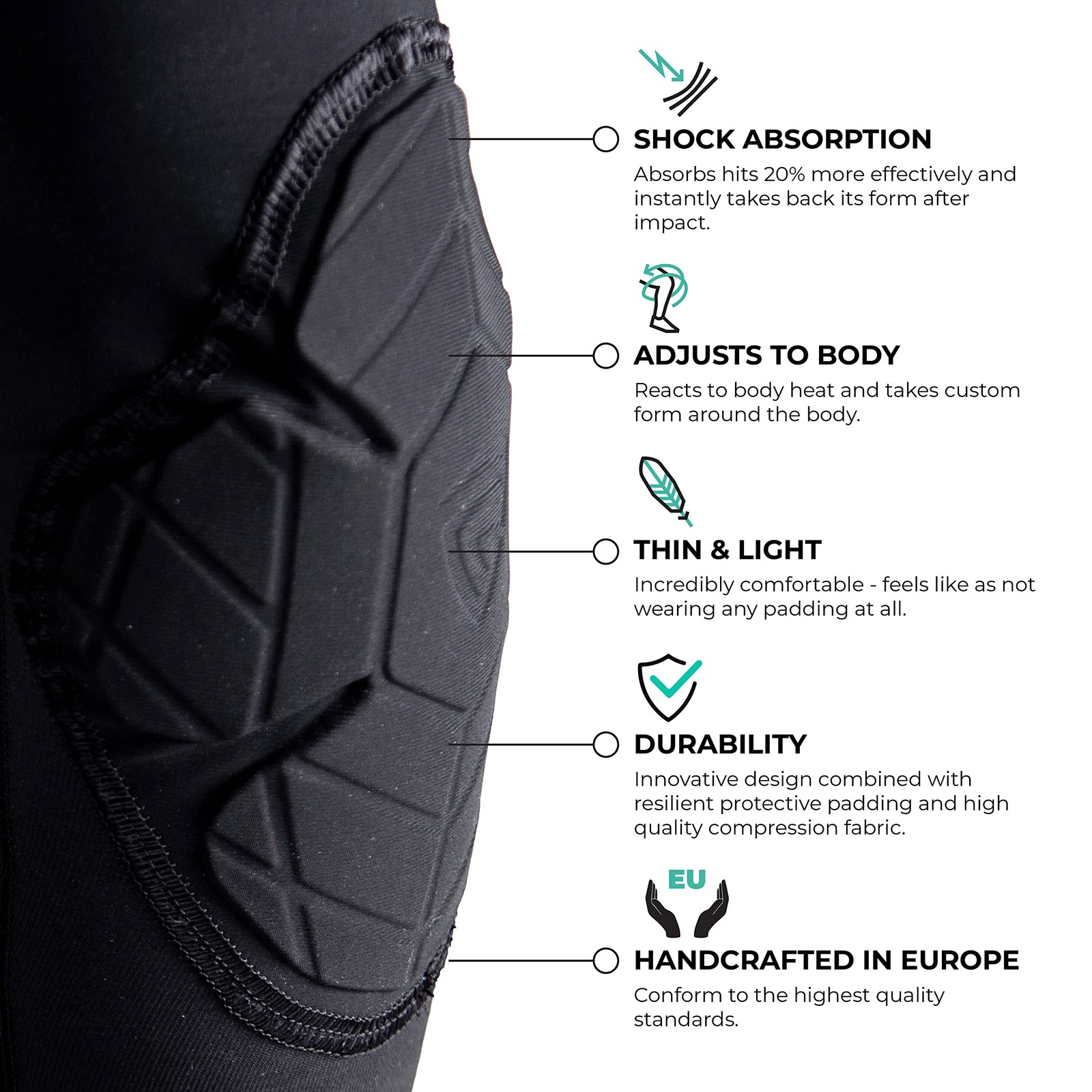 Knee Pads | Compression Sleeve Joint Protection | Shock Absorbing Technology …