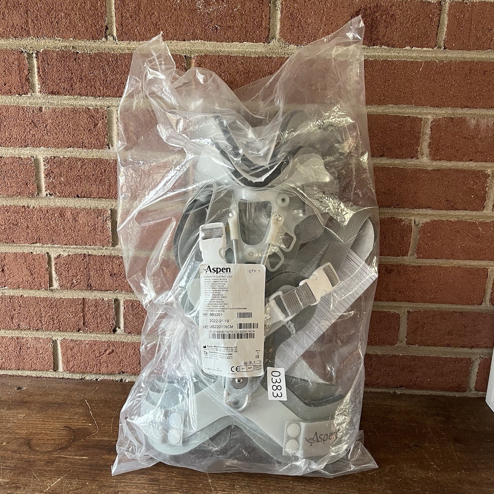 ASPEN Pediatric Child CTO Cervical Thoracic Orthosis REF 983301 New in Package
