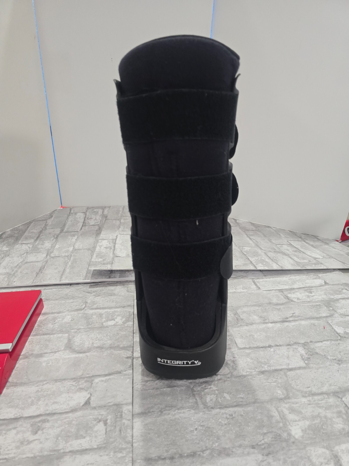 Orthopedic Foot Ankle Boot Brace Biomet Ortho Size L/XL 1 foot Long, 17″ tall