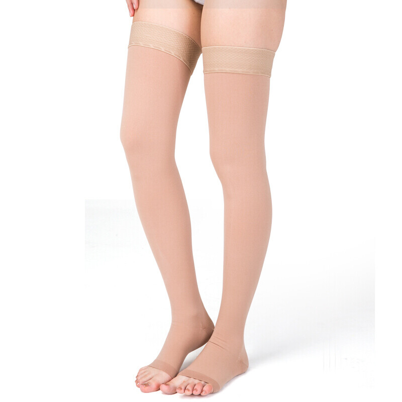 Compression Socks Support Stockings Anti-Embolism Varicose Veins Travel Flight