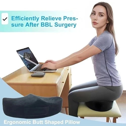 BBL Pillow After Surgery, Brazilian Butt Lift Pillow After Surgery Seat Cushion,