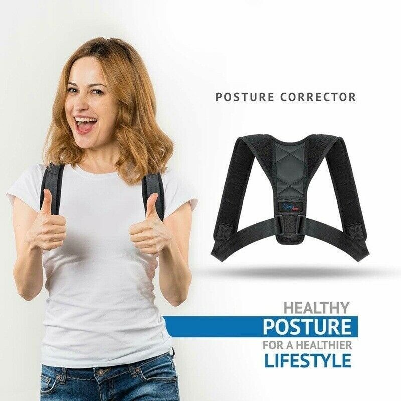 Magnetic Posture Corrector Brace Bad Back Lumbar Good Proper Support Girdle Belt