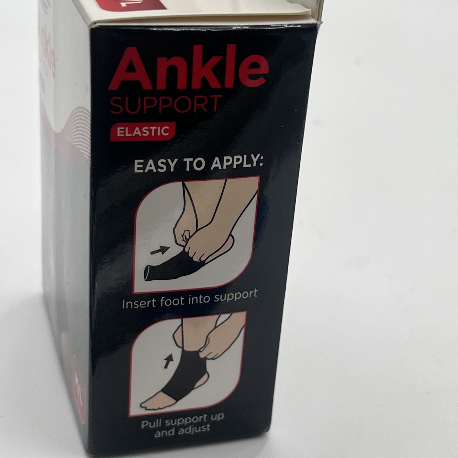 Equate Elastic/Adjustable Ankle Support Size Medium/Large New NOS