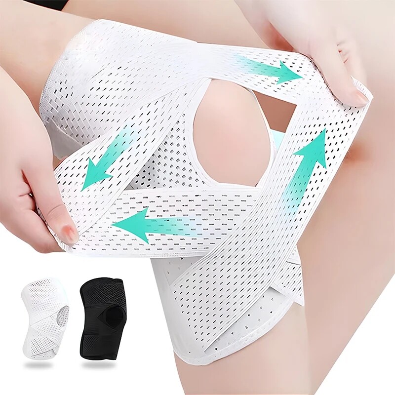 Knee Brace with Side Stabilizer Relieve Meniscus Tear Pain ACL Arthritis Strap