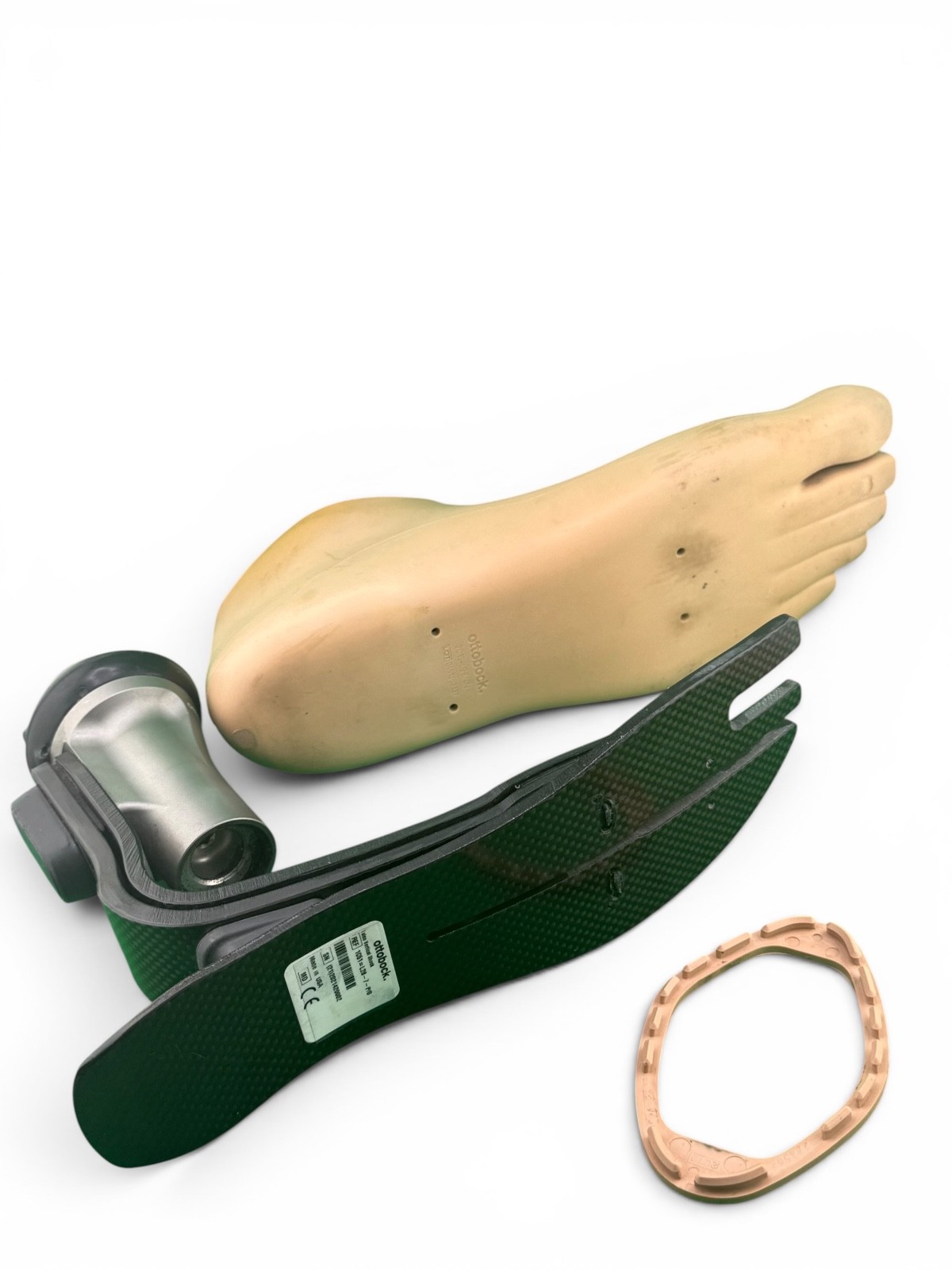 Otto Bock Taleo vertical shock prosthetic Foot Size 28 Category 7, left, 1c51.