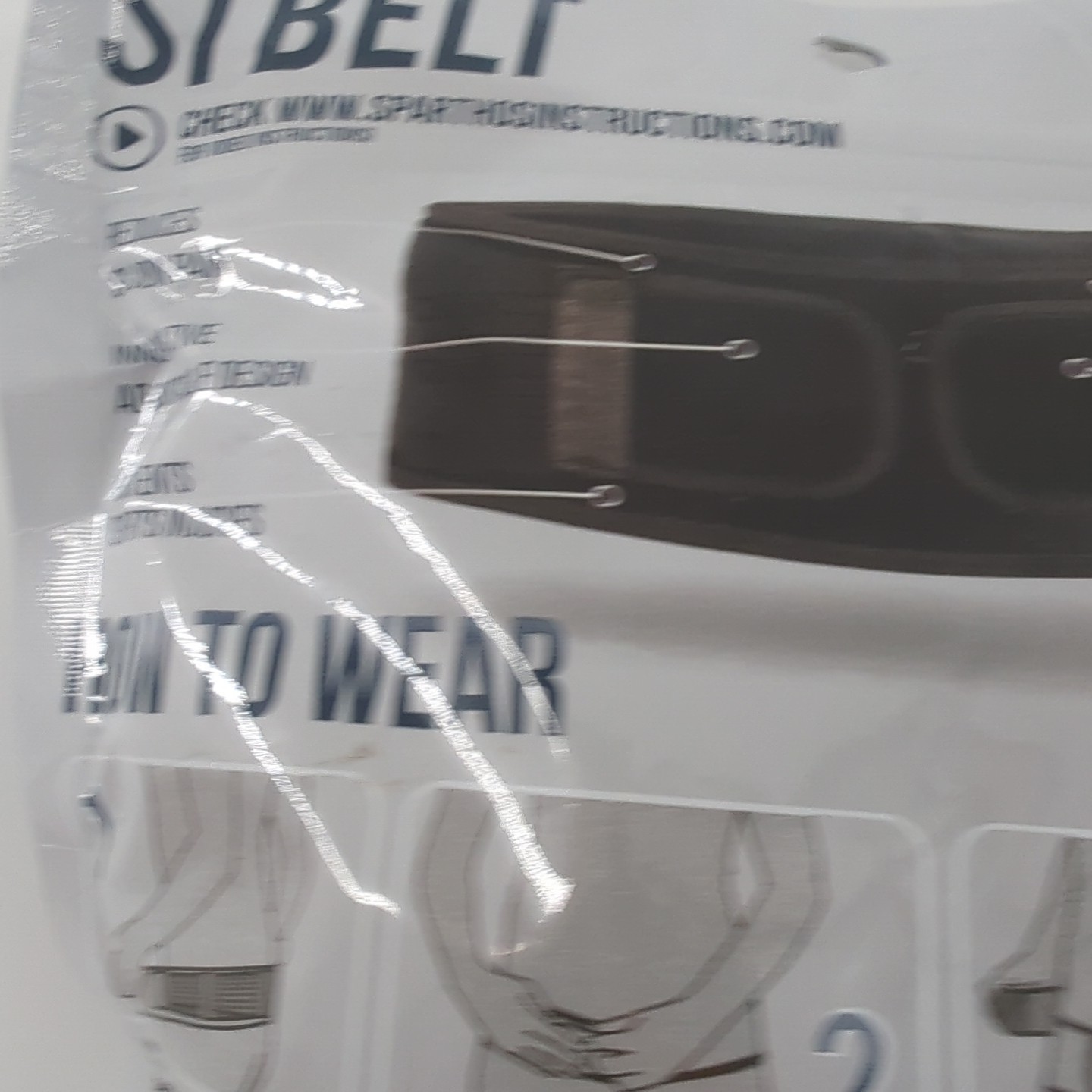 Sparthos SI Belt Sacroiliac Joint Support Black