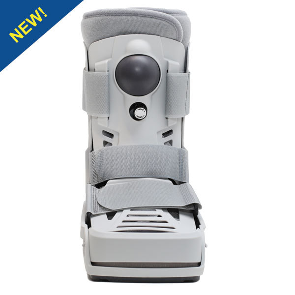 Advanced Orthopedic Pneumatic Aero Walker Low Top Cam Walking Rebound Boot Gray