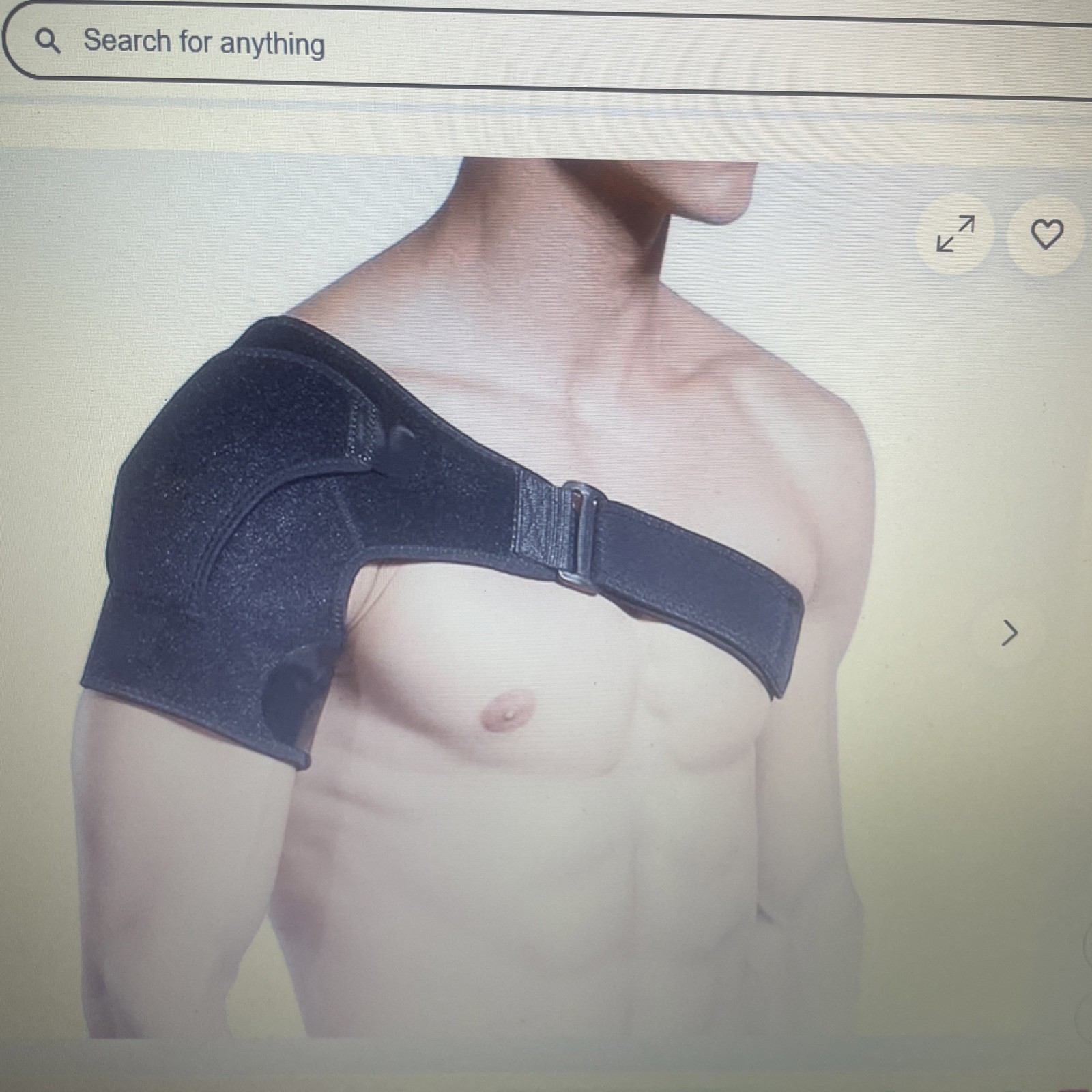 Healthy Lab Co Shoulder Support Brace