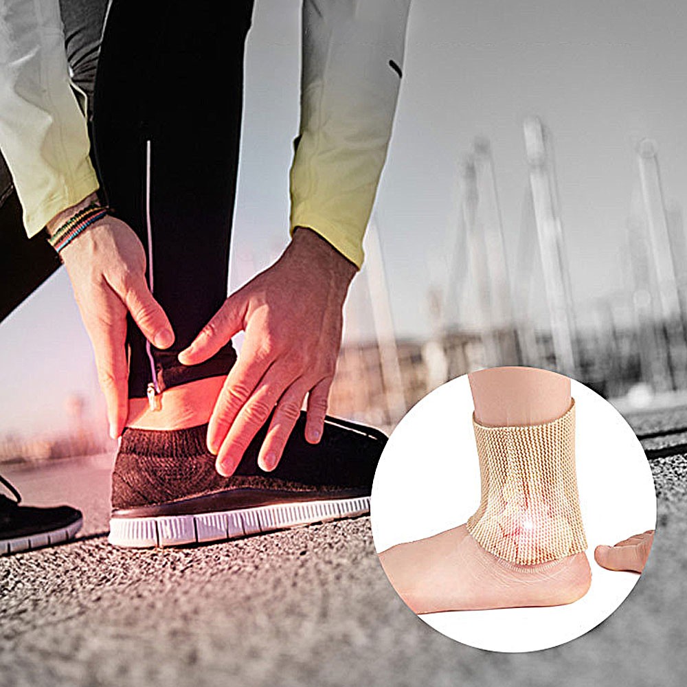Ankle Gel Sleeves Padded Skate Socks Ankle Protection For Hockeys Roller OY