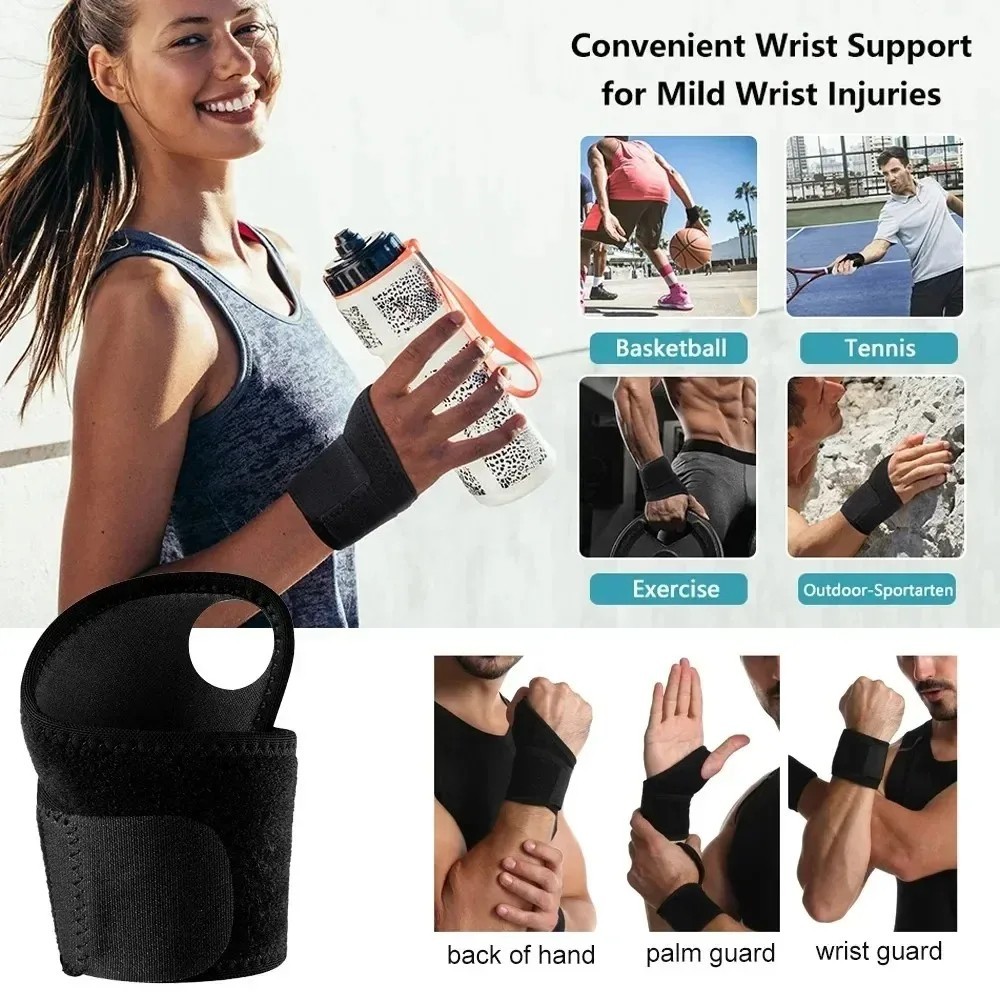 Wrist Carpal Brace Support Tunnel Arthritis Hand for Splint Adjustable Sprain