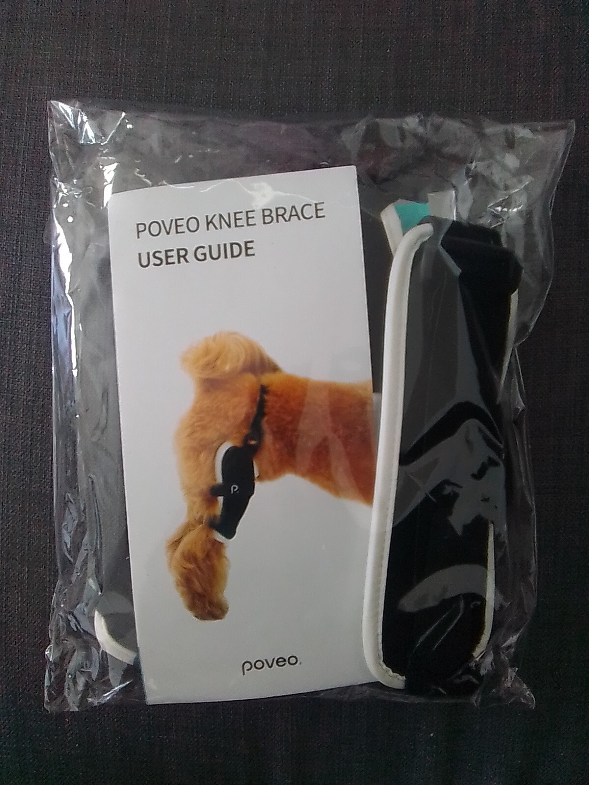 Poveo Orthopedic Dog Knee Brace Right Leg 4XL 85Lbs+ Big Dogs Pet Dogs Animal