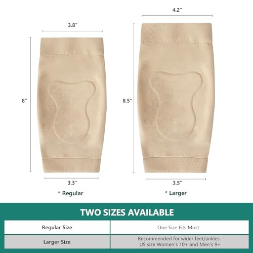 Achilles Tendonitis Heel Protector Socks – (FSA&HSA) Achilles Regular Beige