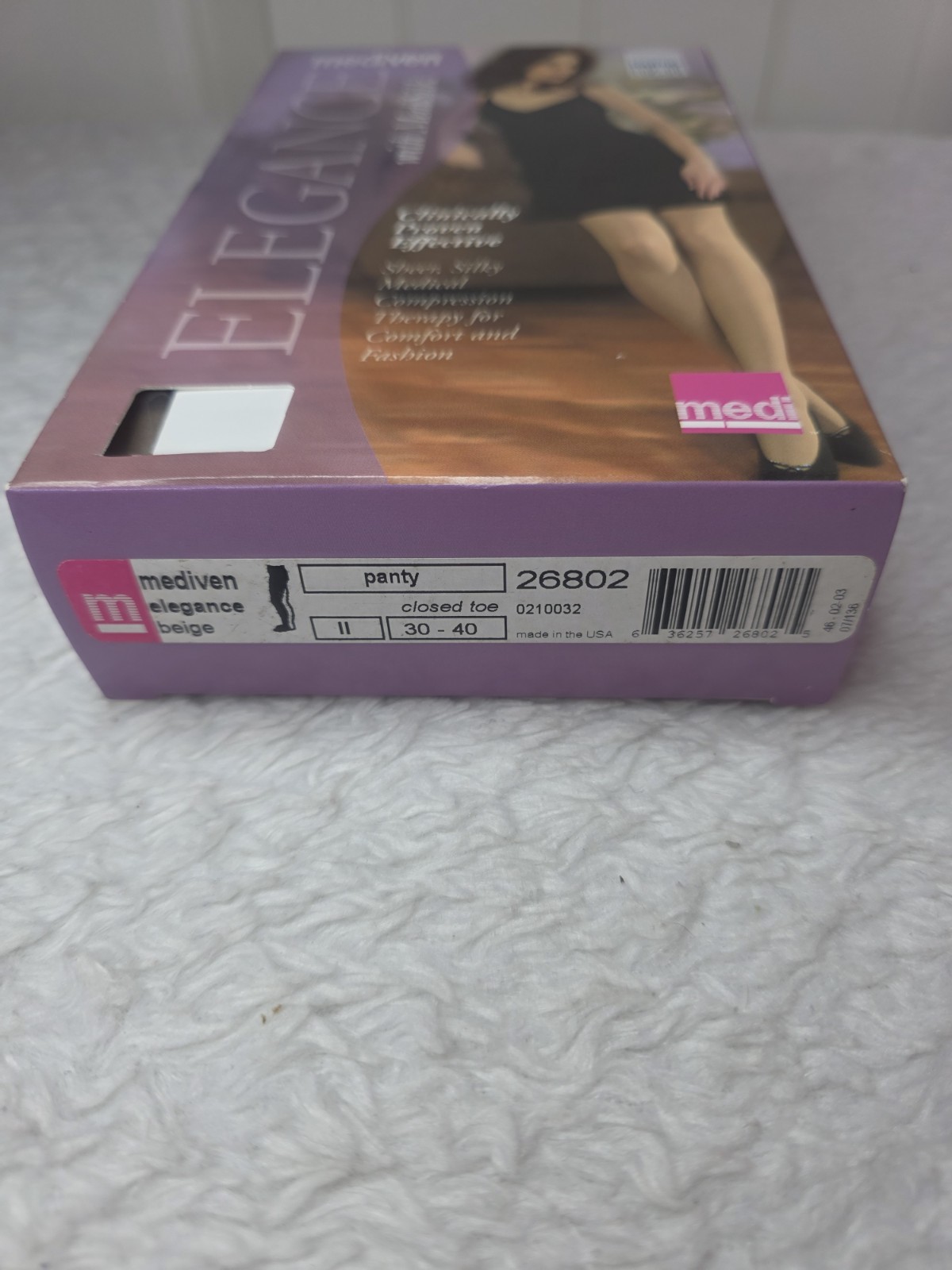 Mediven Elegance Firm Medical Compress 30-40 mmHg* Panty Beige II Close Toe.