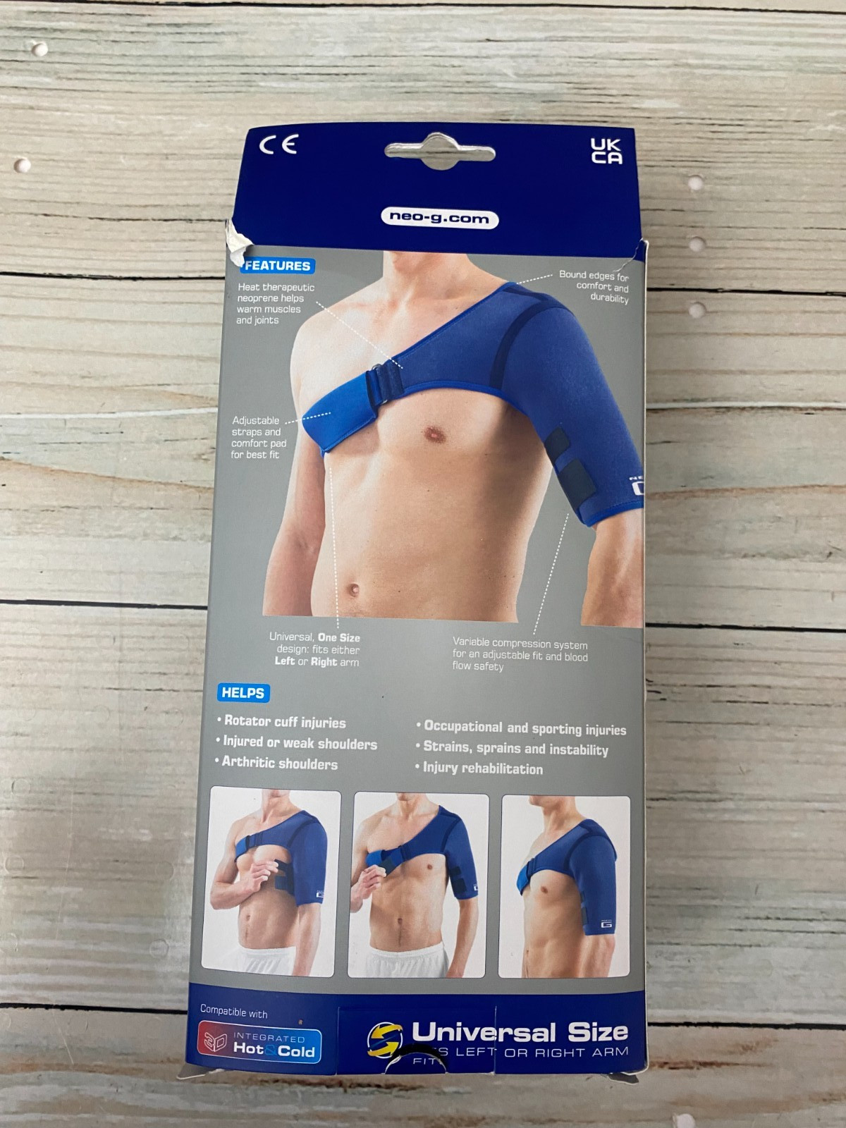 Neo-G Shoulder Brace Support – Rotator Cuff, Dislocated, Arthritis, Pain
