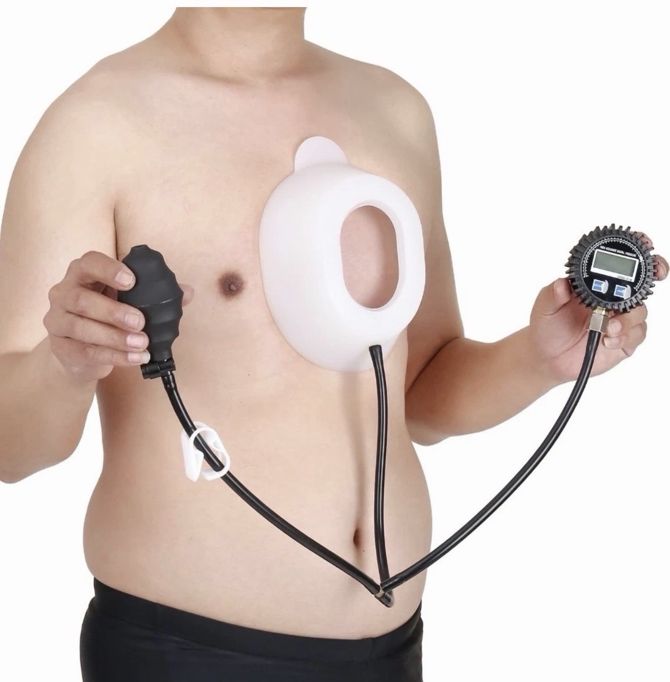 Pectus Excavatum Orthosis Sternum Chest Brace Vacuum Bell For All Ages Large