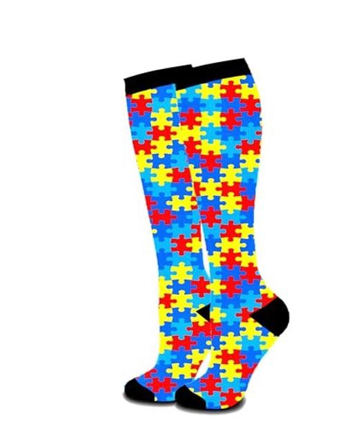 Unisex Novelty Socks for Women Men Teens Soft Knee High Crew Socks Party Daily
