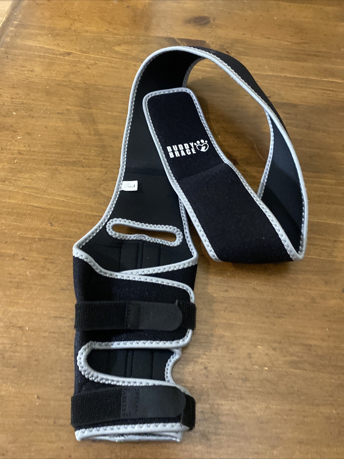 BUDDY BRACE-DOG KNEE BRACE (LARGE) Open Box