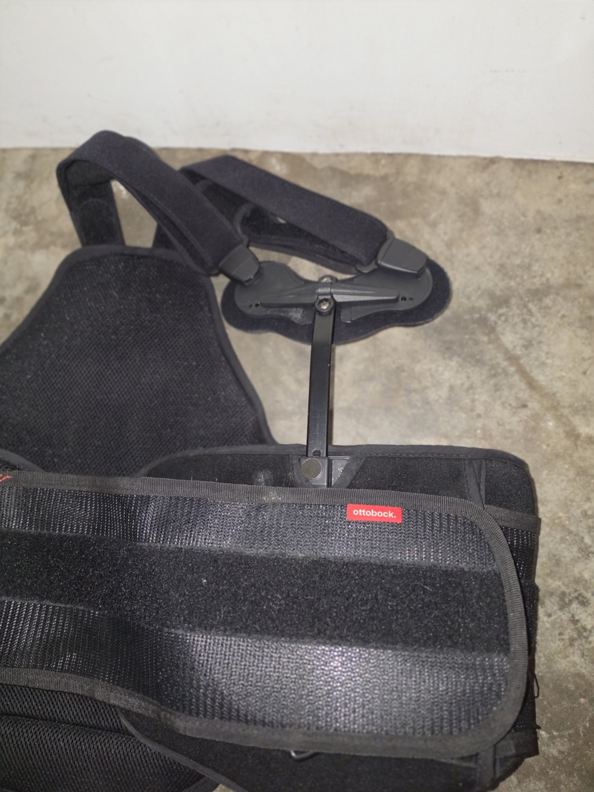 Otto Bock Black Full Support System Lumbar Back Brace OttoBock