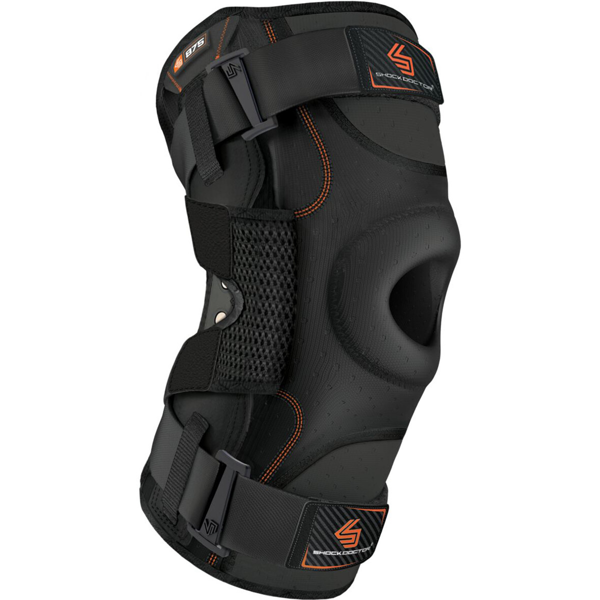 Shock Doctor Ultra Knee Support Brace with Bilateral Hinges – Black