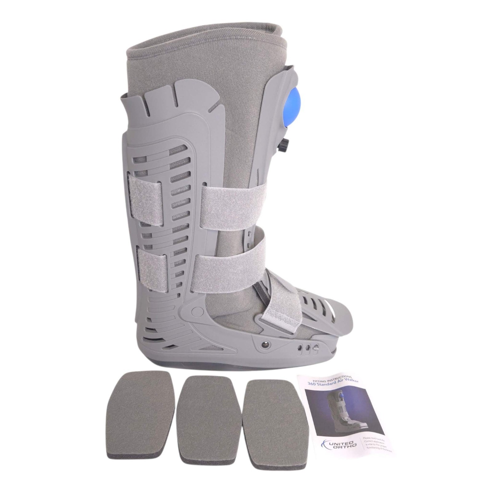 United Ortho 360 Air Walker Standard Fracture Boot, Small, Grey USA16103