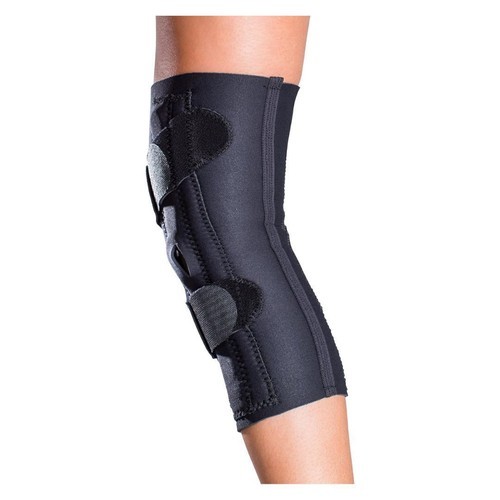 DonJoy Drytex Lateral J Buttress Patella Medium Black Knee Support Brace