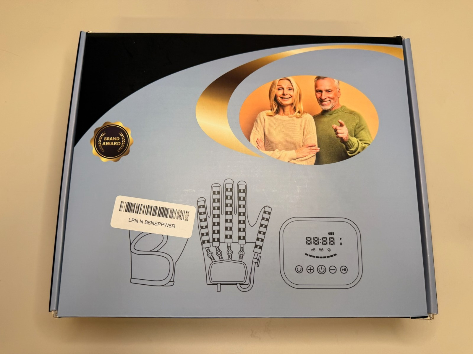 FocuBody Hand Rehab Robot Glove Left M Stroke Therapy Recovery Device Kit