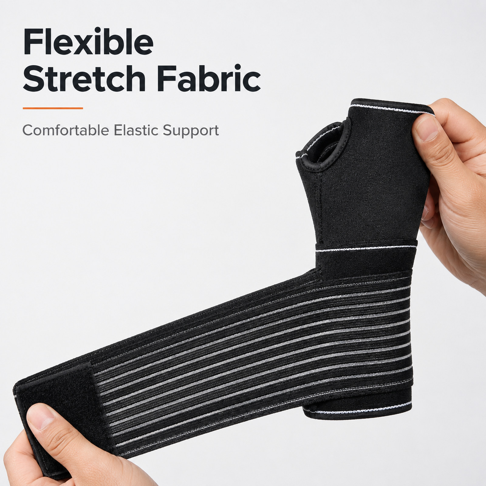 Premium Adjustable Palm & Wrist Support Compression Wrap Thumb Brace Sports Gym