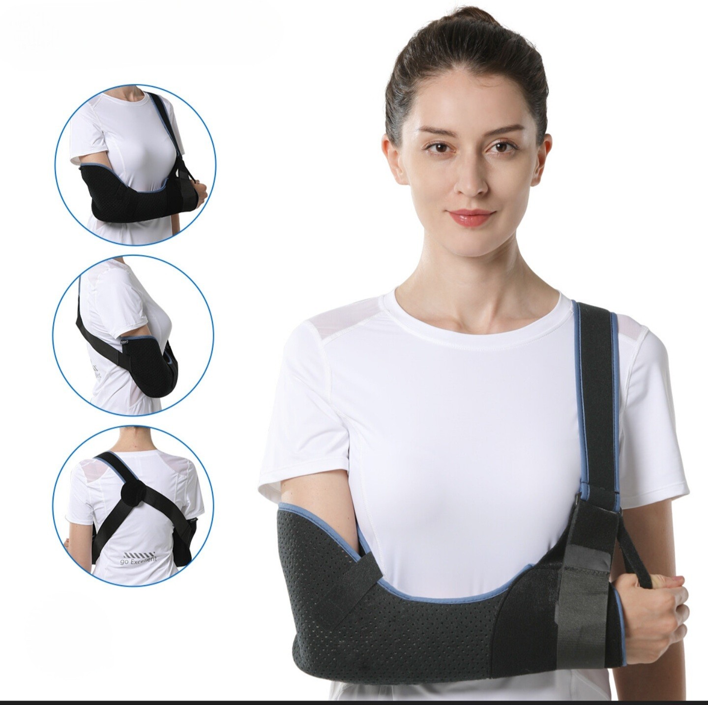 VELPEAU Arm Sling VP0306 Size Med for Right or Left Arm