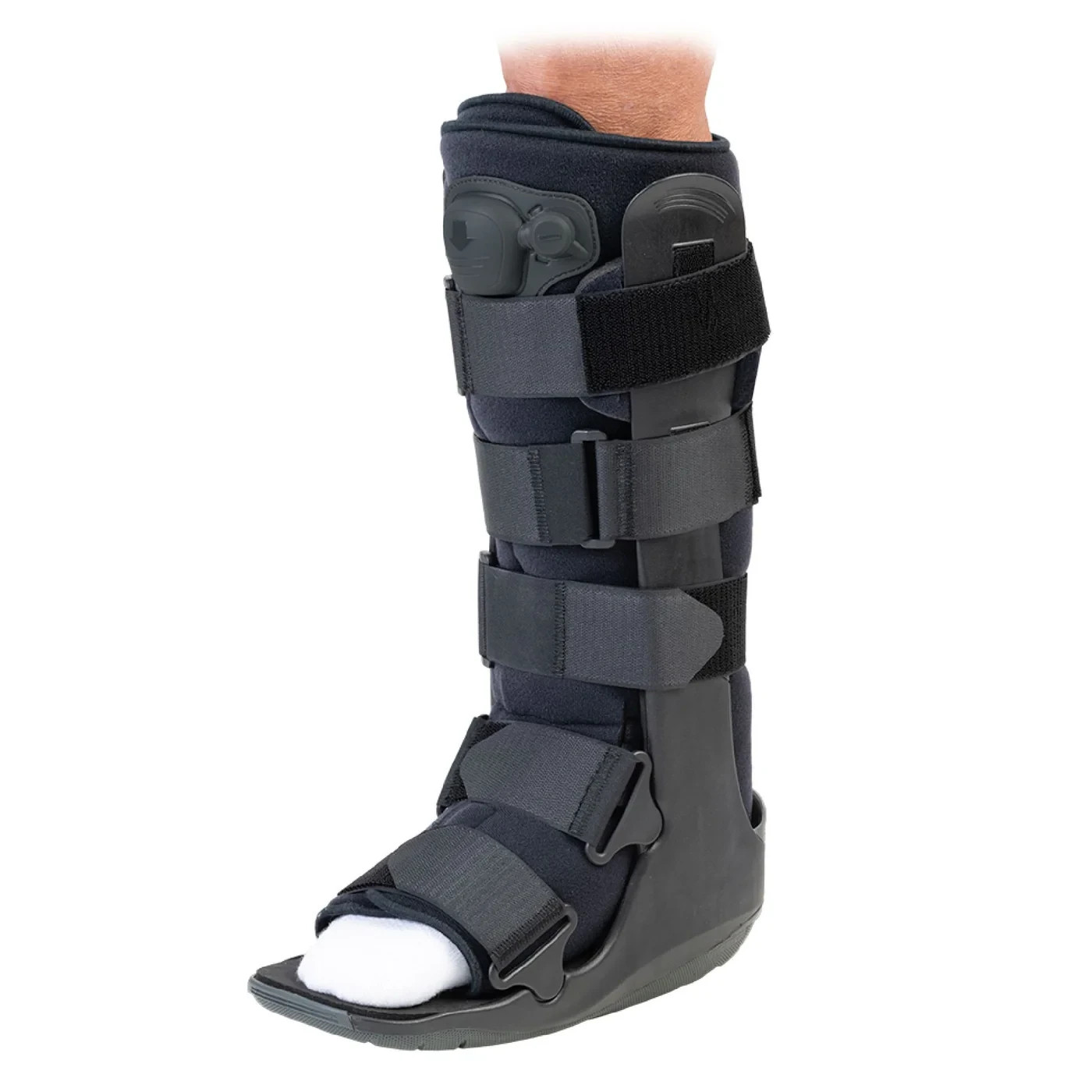 Breg Tall Air-Cushioned SoftGait Walker Boot – Maximum Support for Lower Leg – L