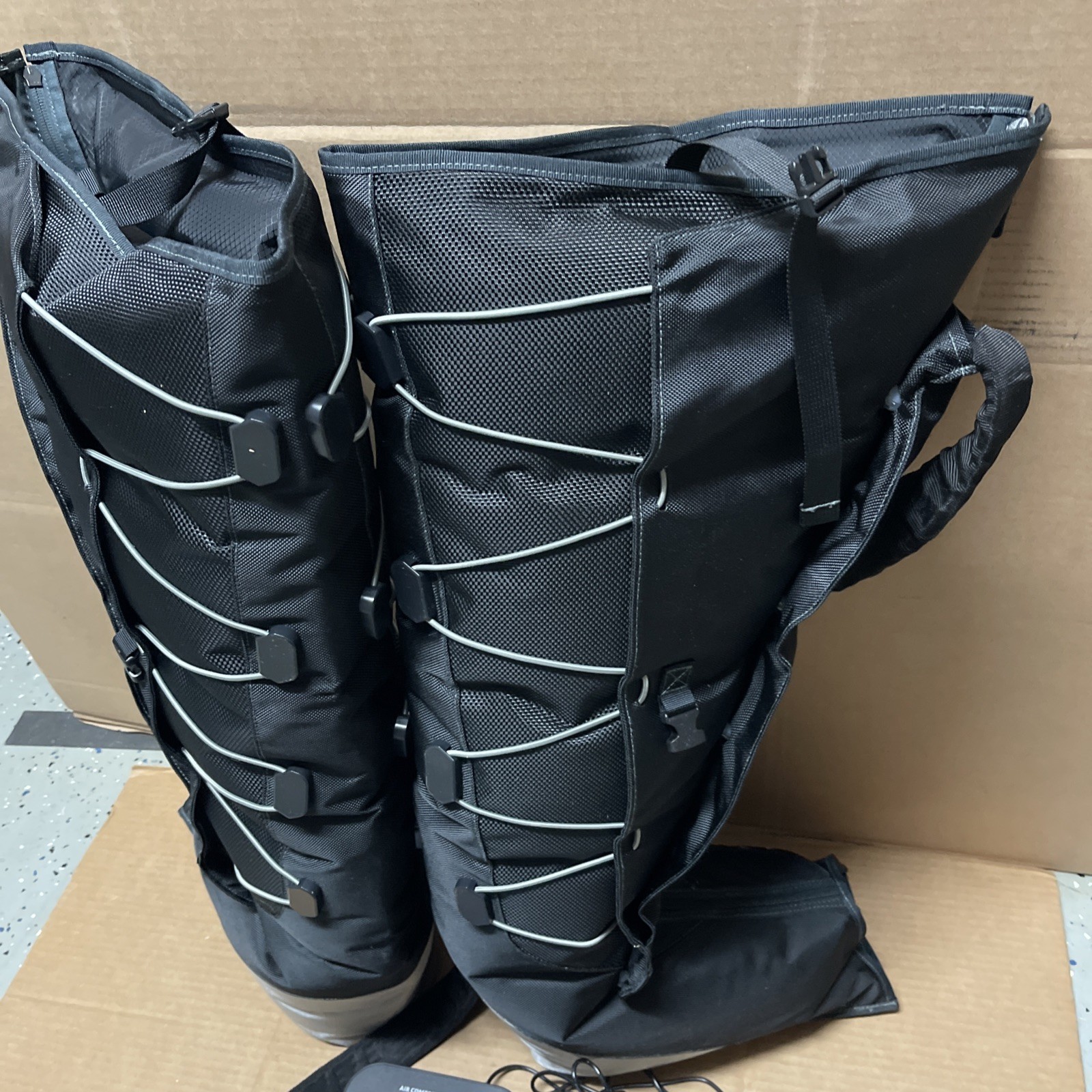 Sharper Image Small Medium Targeted Air Compression Boots 5 Levels 25″ – 31″