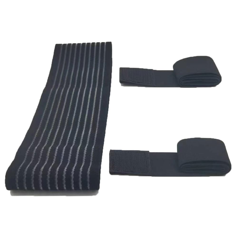 ELLENTAE V-shaped pelvic support belt for postpartum care. Abdominal black