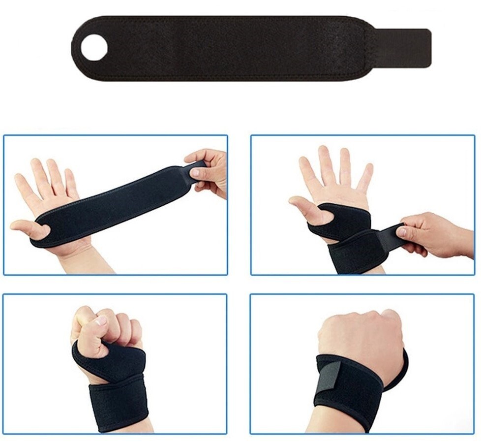 ORTHOPEDIC TENDONITIS BRACELET BRACE DISTORTION TENDONS CUFF RIGHT WRIST DX