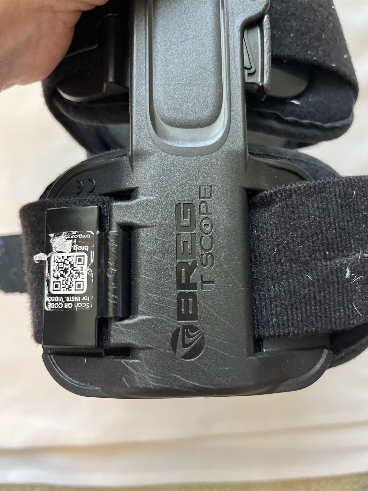 Breg T Scope Knee Brace Post Op Hinged Adjustable Left Right Universal Adult