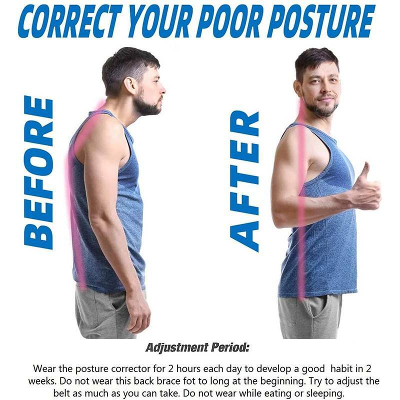 Posture Corrector Brace for Upper Back Thoracic Spine Unisex Pain Relief Corset