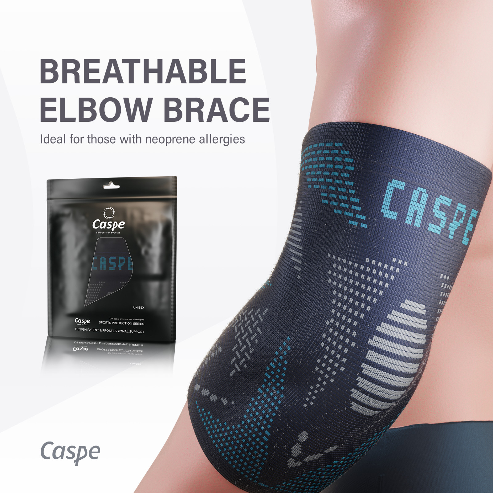 2 Pcs Elbow Brace Compression Sleeve Arthritis Joint Pain Relief Gifts for Men
