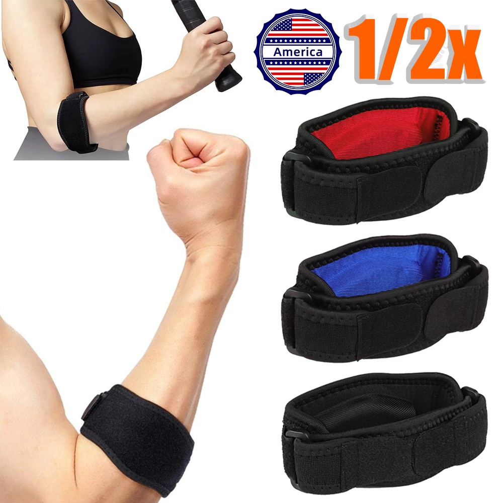 1/2*Tennis Elbow Brace for Men & Women,Golfers Counterforce Brace for Tendonitis
