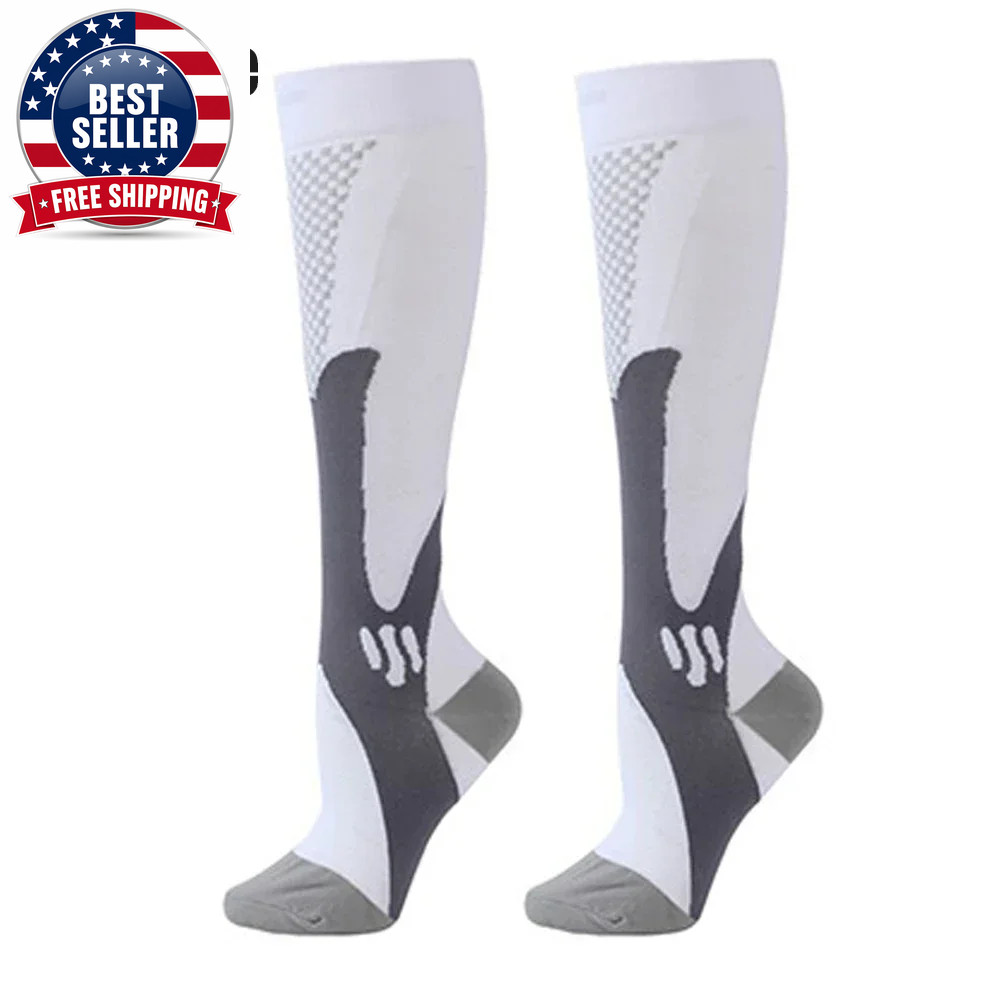 1Pair Running Grip Socks,Varicose Veins Compression Stockings,Sports Stockings f