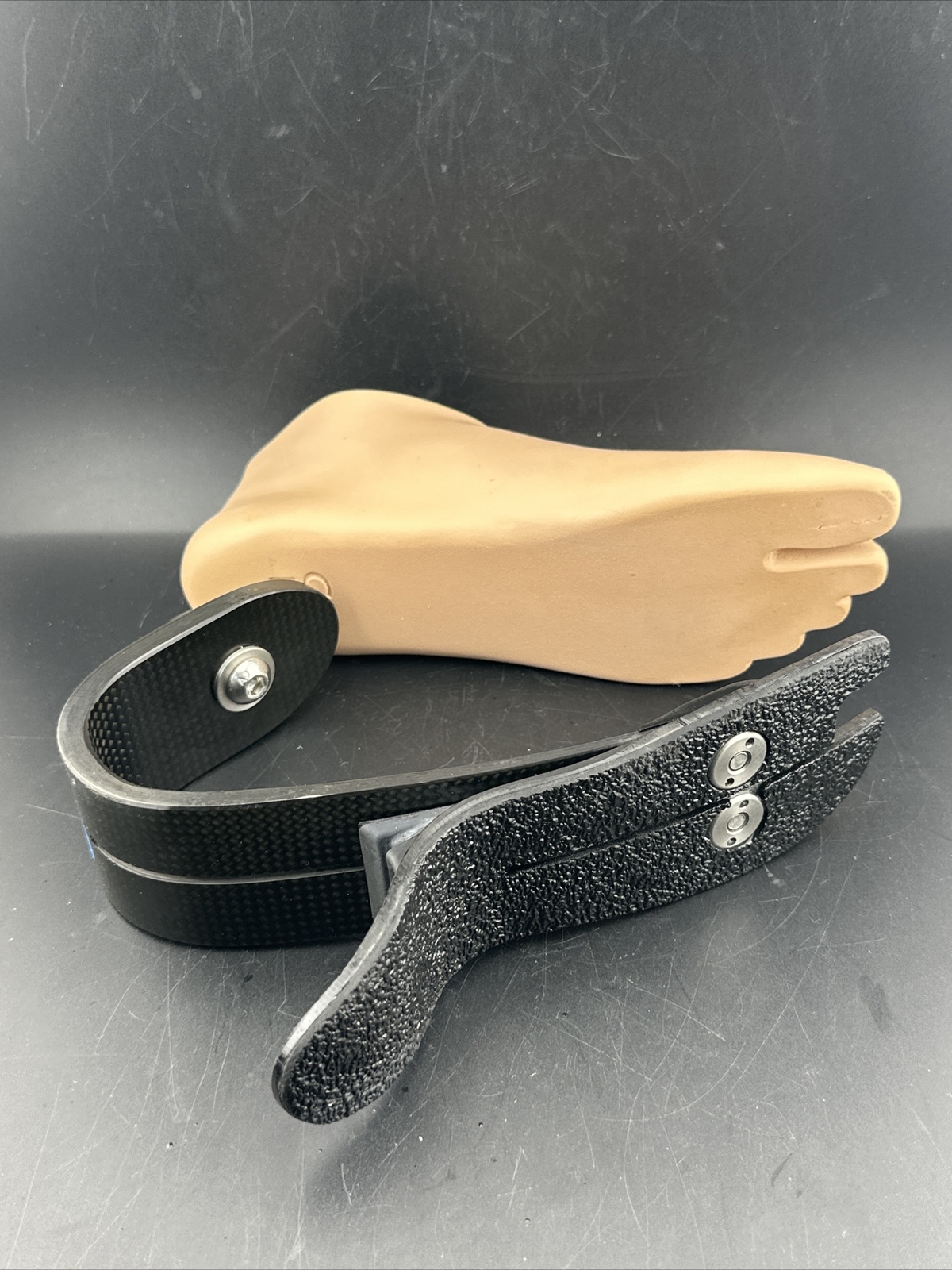 fillauer allpro Pediatric Direct Mount prosthetic foot. size 20, 6” Height. Left
