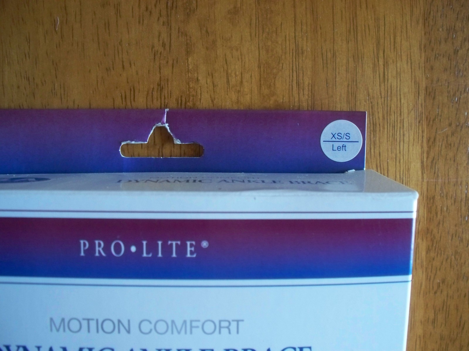 FLA Orthopedics XS/S Left Ankle Motion Comfort Dynamic Ankle Brace, 79927-01 New