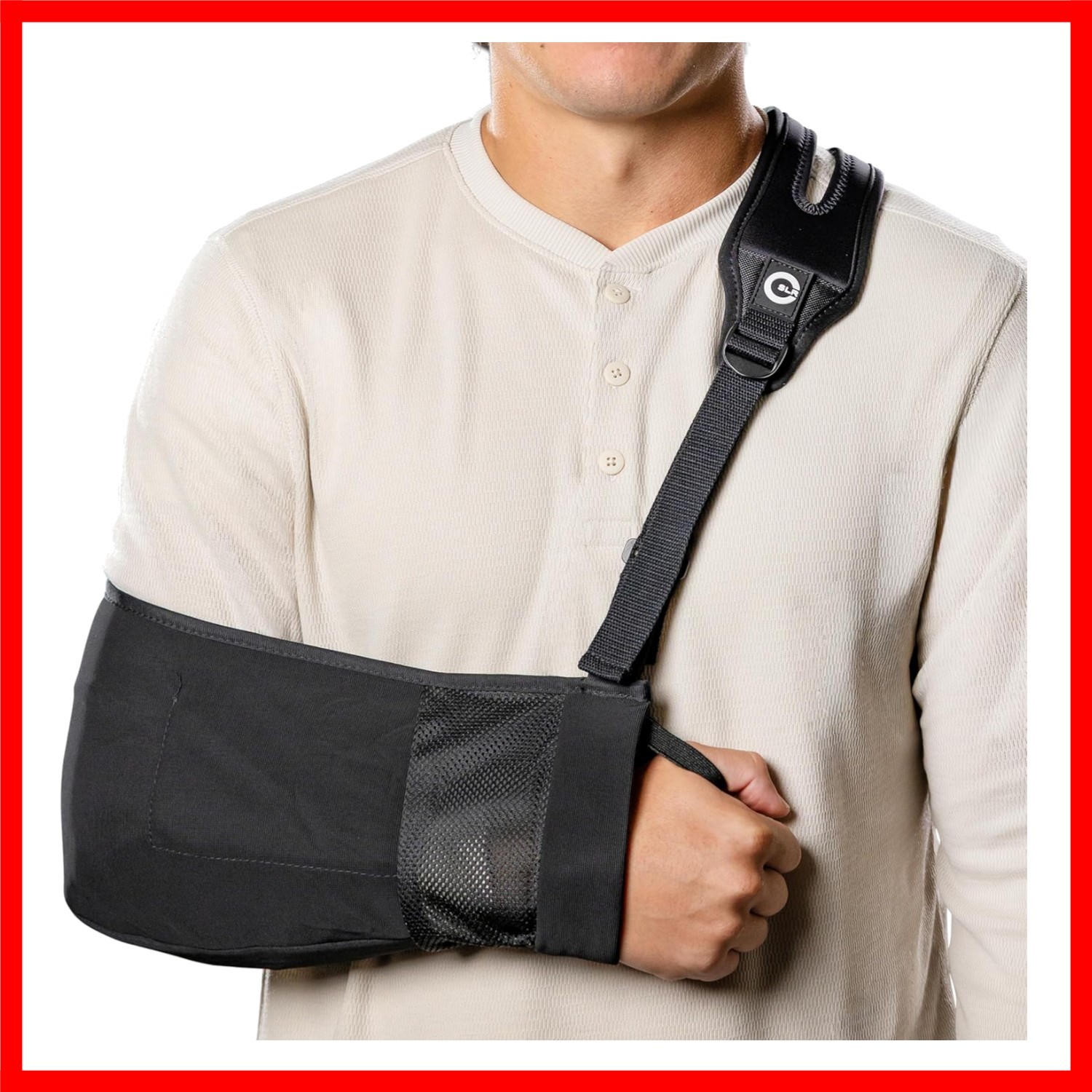 Pro Arm Sling with Split-Strap Support – Ergonomic, Adjustable & Breathable