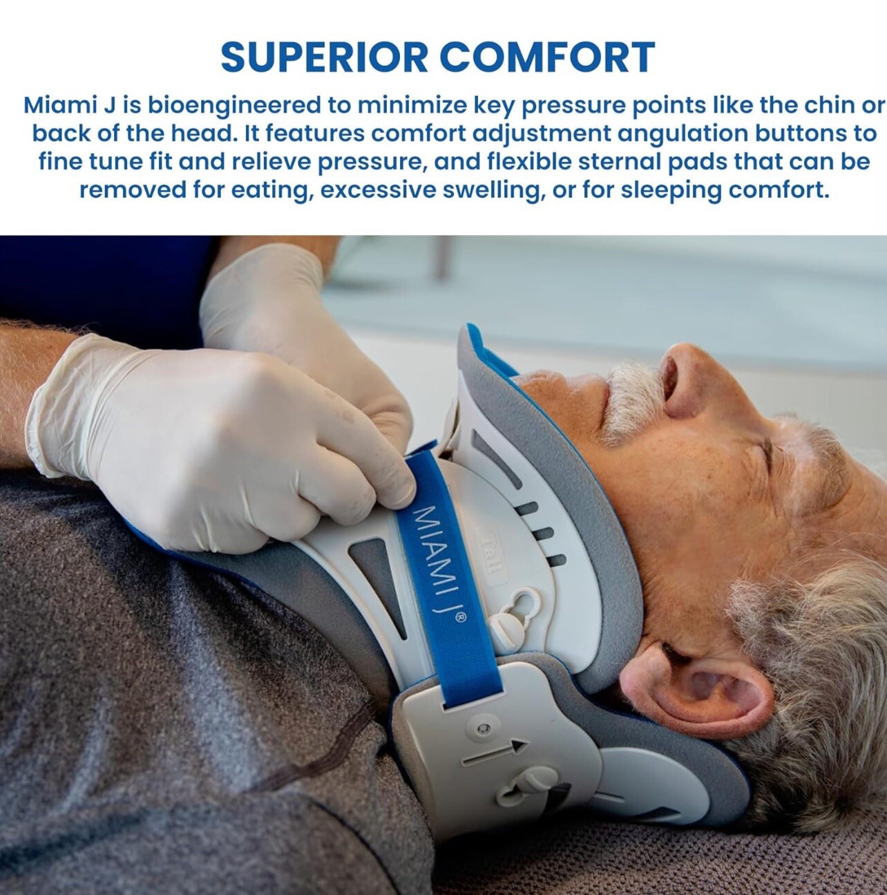 Ossur Miami J Cervical Collar Immobilizer, Short MJ-500 – Long Tall Neck
