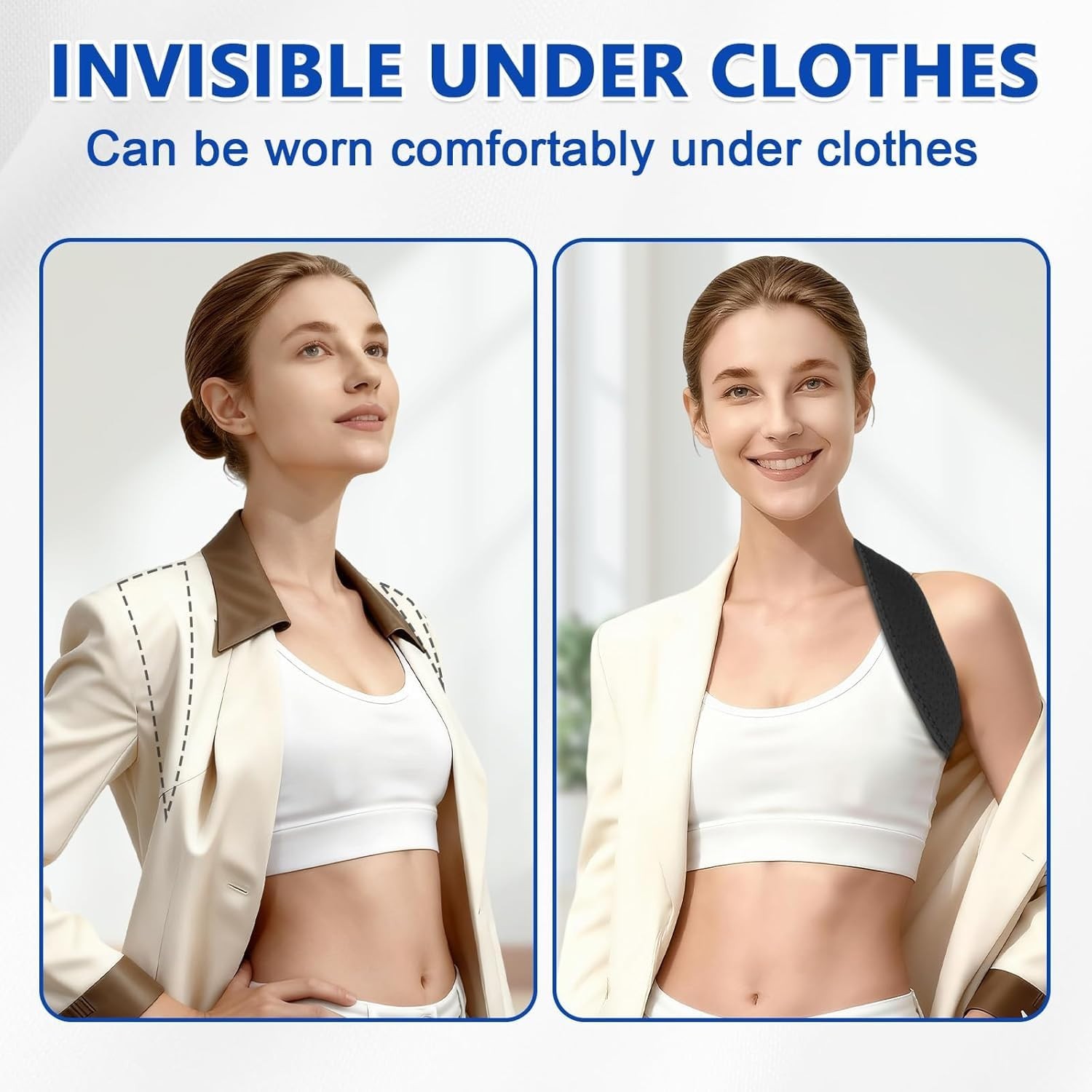 Versatile Back Posture Support Corrector for Daily Activity – Adjustable Design