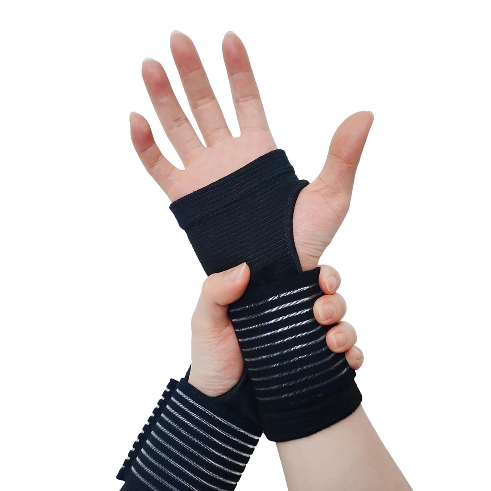 Wrist Brace Compression Support Splint for Men Women, Adjustable, Pain Relief