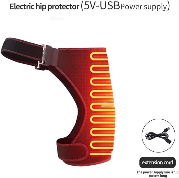 Hip Heating Pad for Hip Pain Relief,Hip Support Brace for Sciatica Pain Relief