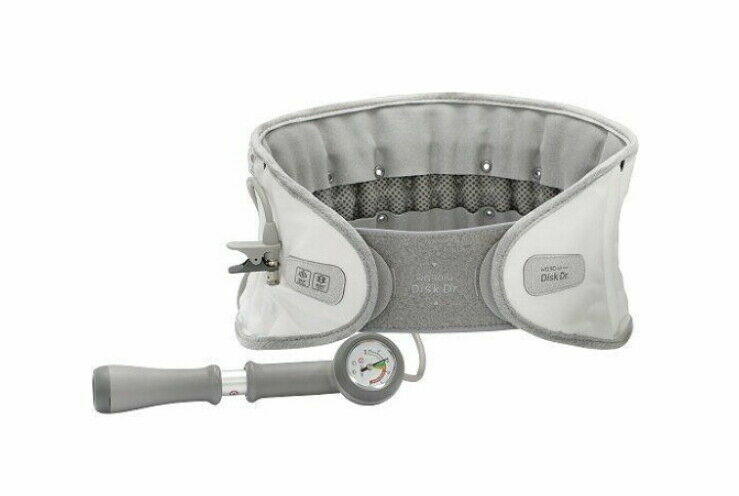 Disk Dr WG30 G2 Waist Disc Traction Rehabilitation VAP Air Hand Pump L 34~40″ Wh