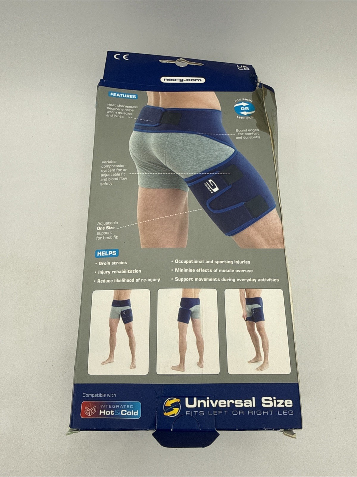 Groin Brace for Thigh or Hamstring Injury. Groin Brace for Men and Women – fo…