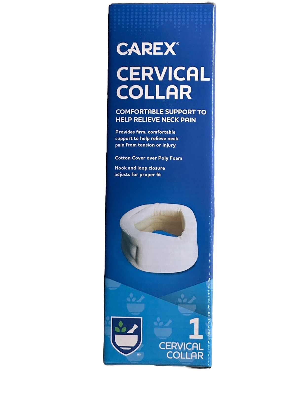 Carex Cervical Collar P730-00. Comfortable Support To Help Relieve Neck Pain(1).