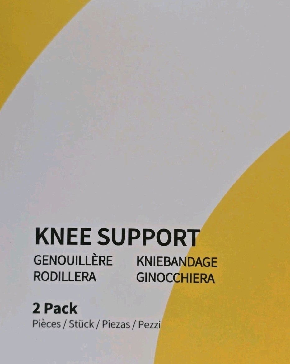 CAMBIVO ‎KCS-1 Patella Knee Support Strap Black 2-Pack NEW