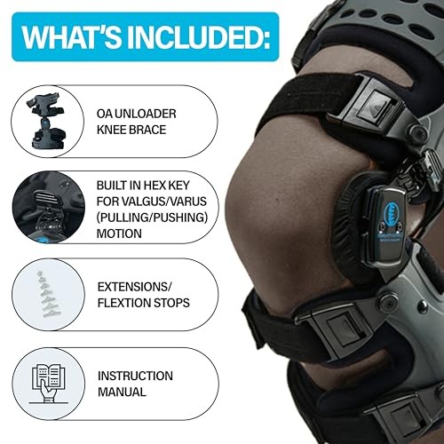 Comfyorthopedic Single Side OA Medial Unloader Knee Brace