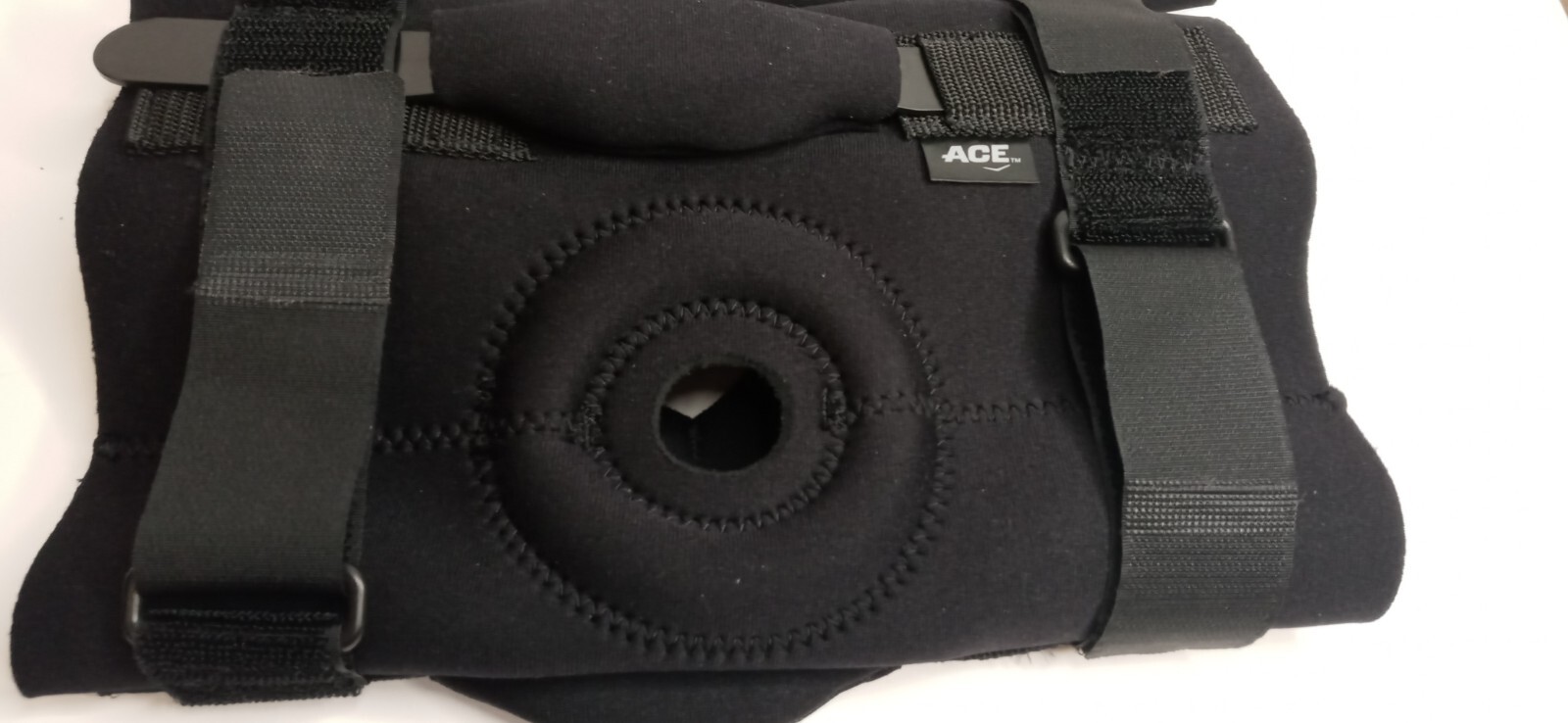ACE BRAND STABILIZING HINGED ADJUSTABLE KNEE BRACE, LEFT OR RIGHT *DM